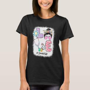 Camiseta Enfermeira de Páscoa do dia de trocadilho, vida de