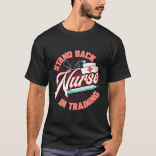 Camiseta Enfermeira De Pé Na Formação De Enfermeira Futura