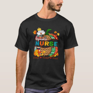 Camiseta Enfermeira de perfusão RN Grateful Graças Abençoad