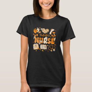 Camiseta Enfermeira de Podologia Coquete Outono Medicina Po