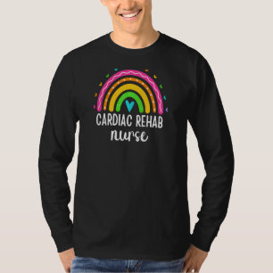 Camiseta Enfermeira de reabilitação cardíaca Rn Nursi de re