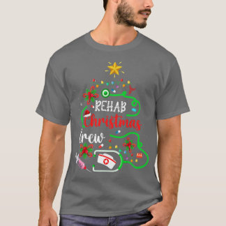 Camiseta Enfermeira de Rehab, enfermeira de Natal, praga de