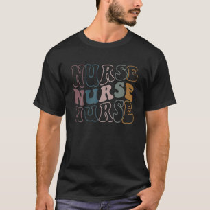 Camiseta Enfermeira de Retro Vintage Enfermeira Enfermeira 