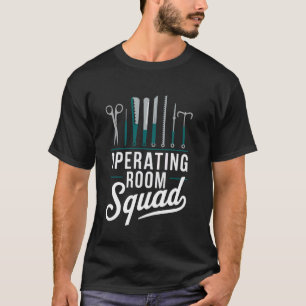 Camiseta Enfermeira de Sala de Operações de Medicina de Enf