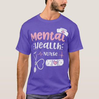 Camiseta Enfermeira de Saúde Mental - Enfermeira Ditos