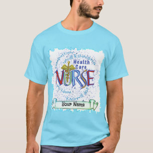 Camiseta Enfermeira de Saúde Motto