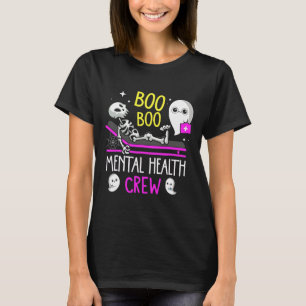 Camiseta Enfermeira de saúde Psych Boo Boo Crew Enfermando
