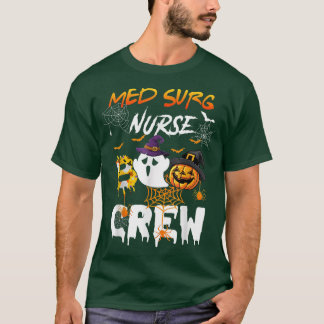 Camiseta Enfermeira de Surg Boo Crew RN Bitcurrency Ghost W