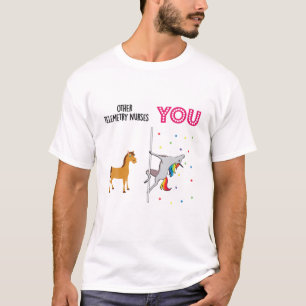 Camiseta Enfermeira de telemetria Enfermeira Engraçada Uni