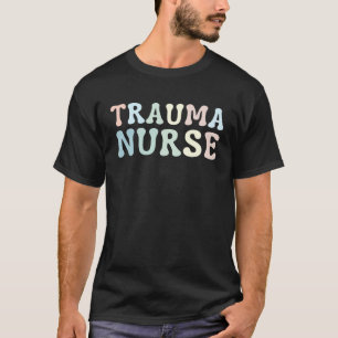 Camiseta Enfermeira de Trauma Enfermeira Psiquiátrica Enfer