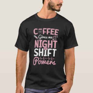 Camiseta Enfermeira de turno noturno RN Enfermeira registra