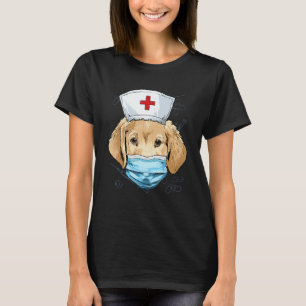 Camiseta Enfermeira de Urgência do Hospital Labrador Retrie