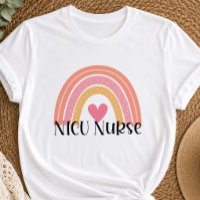 Enfermeira de UTI Neonatal Boho Rainbow