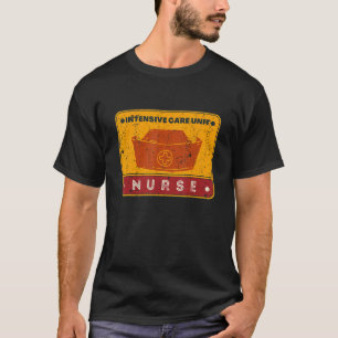 Camiseta Enfermeira de UTI Trabalha Escola de Enfermagem Eq