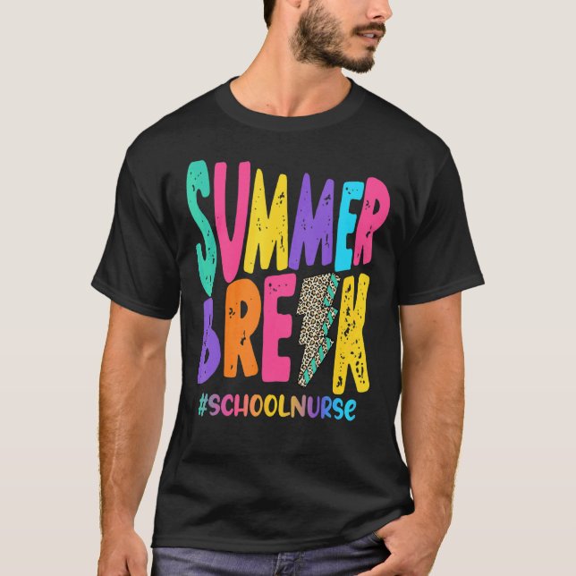 Camiseta Enfermeira de Verão de Break, escola de férias de  (Frente)