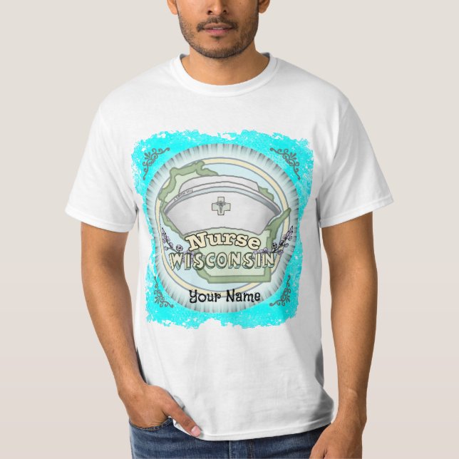 Camiseta Enfermeira de Wisconsin (Frente)