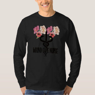 Camiseta Enfermeira de Wound Caduceus Wound Care Enfermagem