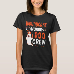 Camiseta Enfermeira de Wound Rainbow Halloween Fumaça C