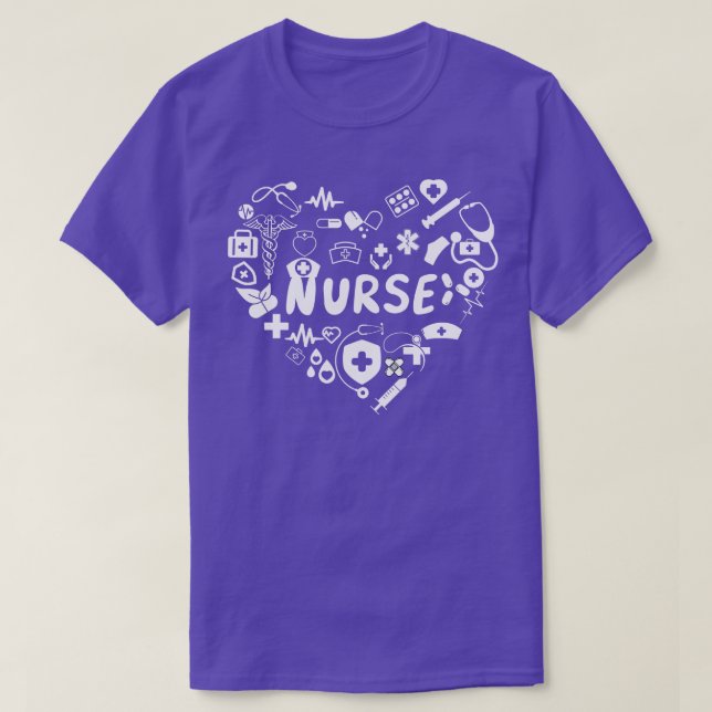 Camiseta Enfermeira do Amor (Frente do Design)