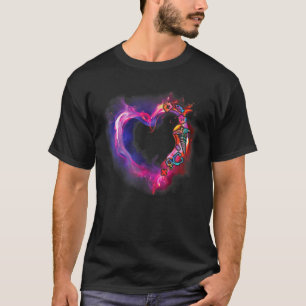 Camiseta Enfermeira do Coração Rn Er Cdn Uti Estudante de E