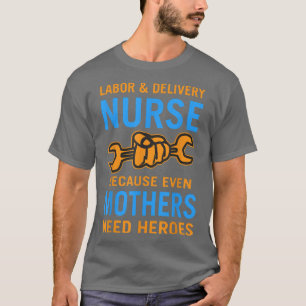 Camiseta Enfermeira do Enfermeiro de Trabalho e Entrega da 