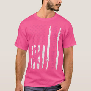 Camiseta Enfermeira do hospital Enfermeira de Sinalizador A