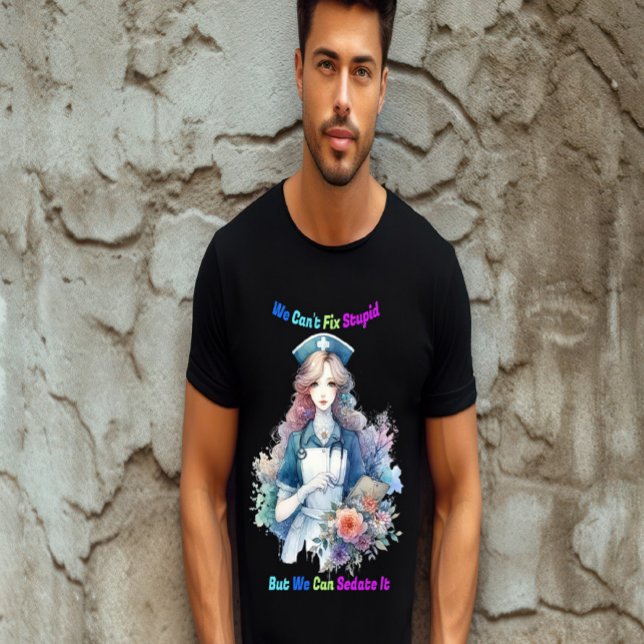 Camiseta Enfermeira do Jardim Serene (Criador carregado)