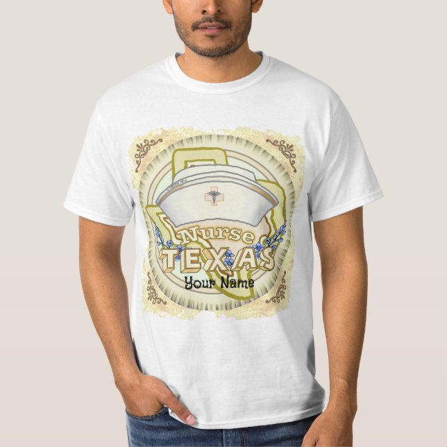 Camiseta Enfermeira do Texas (Frente)