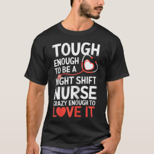 Camiseta Enfermeira do turno da noite Enfermeira engraçada