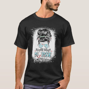 Camiseta Enfermeira do turno da noite LPN Vida Mensal Estet