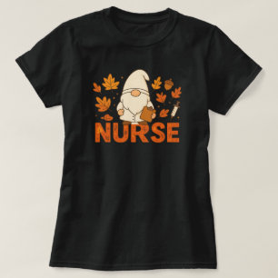 Camiseta Enfermeira em Colunas do Outono