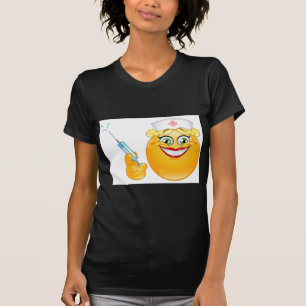 Camiseta enfermeira emoji