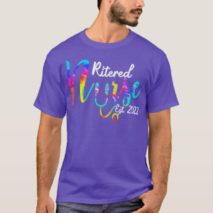Camiseta Enfermeira Enfermeira Aposentada 2022