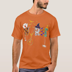 Camiseta Enfermeira Enfermeira Cute Health Worker Patch do
