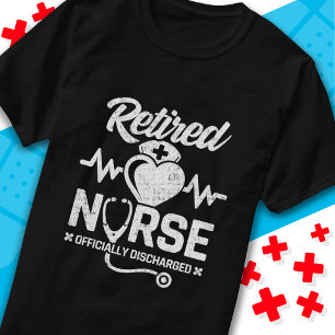 Camiseta Enfermeira Enfermeira Enfermeira Aposentada Engraç