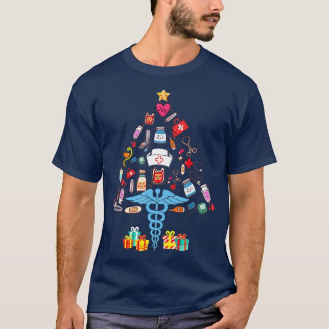 Camiseta Enfermeira Enfermeira Engraçada Com Ferramentas Mé (Frente)