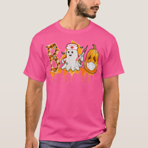 Camiseta Enfermeira Enfermeira Engraçada Engraçada de Boo d
