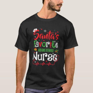 Camiseta Enfermeira Enfermeira Engraçada Favorita Ch