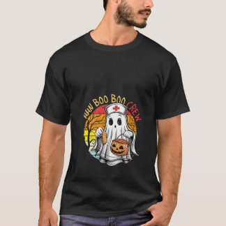 Camiseta Enfermeira Enfermeira Engraçada Ghost HN Boo Boo C