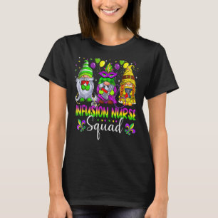 Camiseta Enfermeira Enfermeira Gnomos Esquadrão Tripulação