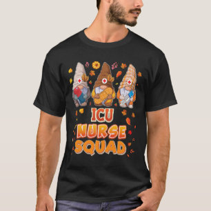 Camiseta Enfermeira Enfermeira Gnomos Graças Grateful Fall
