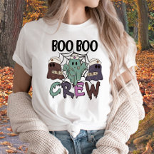 Enfermeira Enfermeira Halloween Boo Boo Crew Ghost