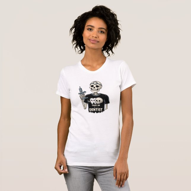 Camiseta enfermeira engraçada (Frente Completa)