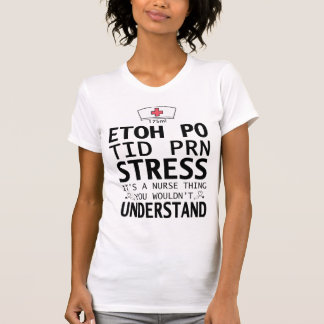 Camiseta Enfermeira Engraçada Cita Camisa-T