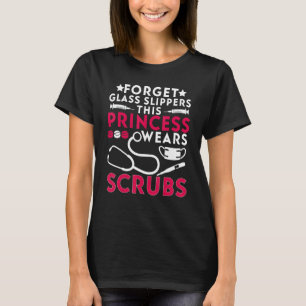 Camiseta Enfermeira Engraçada Dizendo Para Mulheres Esta Pr