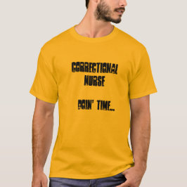 Camiseta Enfermeira-Engraçado-Correccional