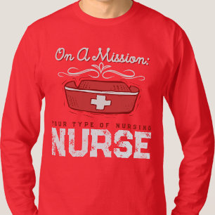 Camiseta Enfermeira Er Carreira Estudante De Enfermagem Grá