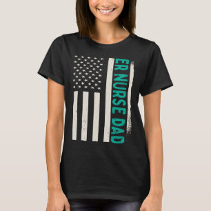 Camiseta Enfermeira ER do Hospital de Enfermagem Patriótico