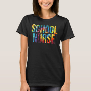 Camiseta Enfermeira Escolar Apreciação Dia Corda Para Mulhe