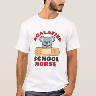 Camiseta Enfermeira escolar Koala Koalafied